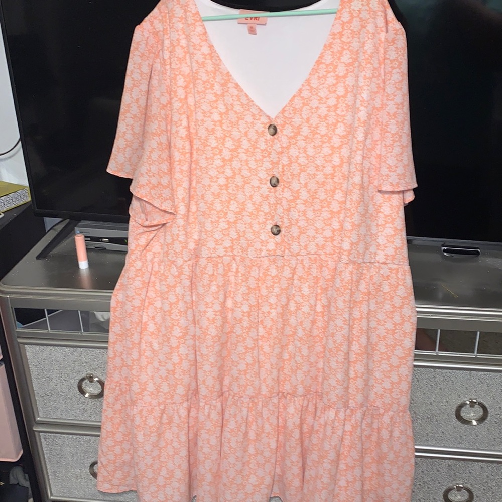 Evri peach Dress